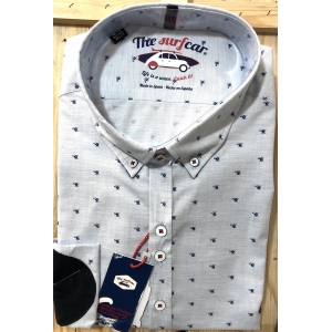 The Surfcar Shirt with Helicopter Pattern