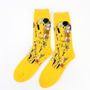 The Kiss of Gustav Klimt Printed Socks
