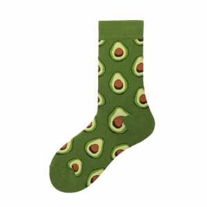 Avocado Printed Socks