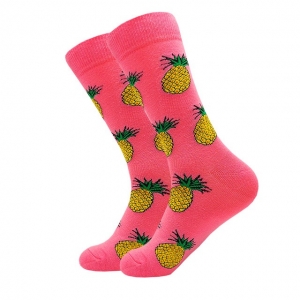 Pineapples all over Printed Socks