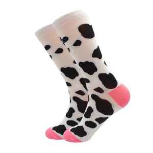 Cow Pattern Printed Socks