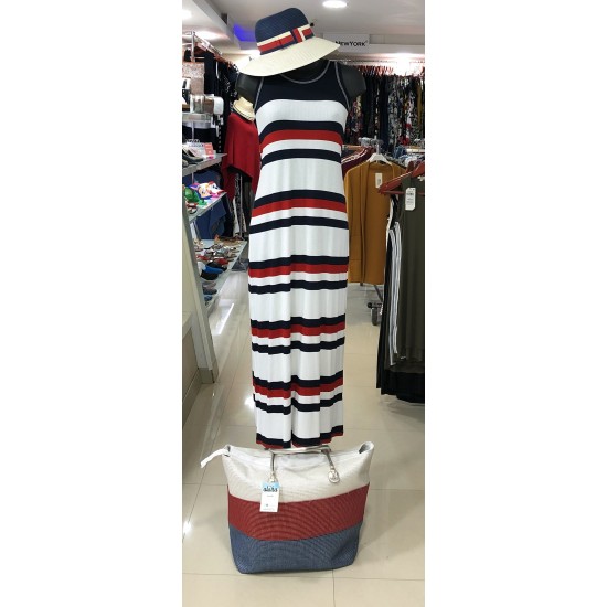 Buy > red white and blue maxi dress > in stock